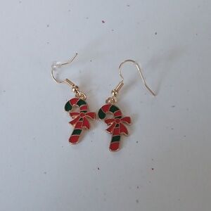 Candy Cane Earrings